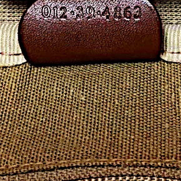Authentic Vintage Gucci Rare Micro GG Web Luggage with Web Strap - Picture 15 of 15